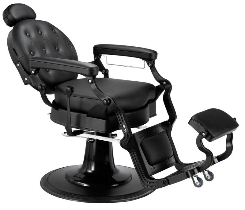 Karma Mackay Barber Chair Black & Black-zoom-