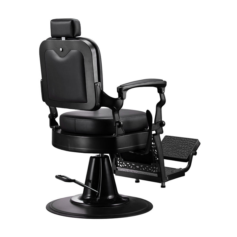 Karma Noosa Barber Chair - Black & Black-zoom-