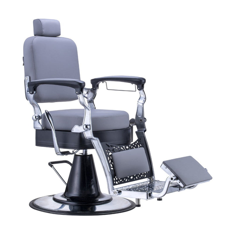 Karma Noosa Barber Chair 04041213 - Grey & Black-zoom-