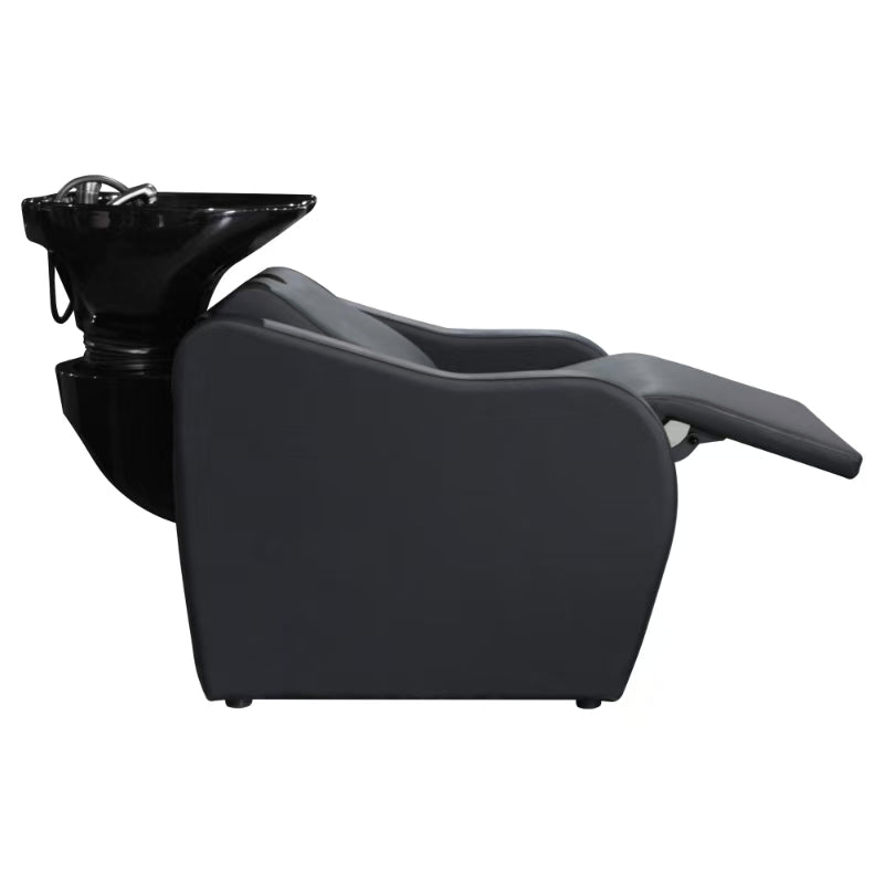 Karma Shampoo Unit Mosman with Shiatsu Massage Black with Black Deep Basin 0318012201 Shampoo Units Karma