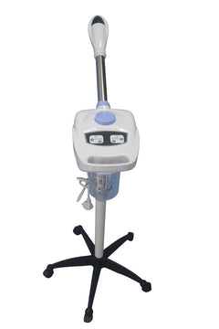 Medical device on a stand with a white background