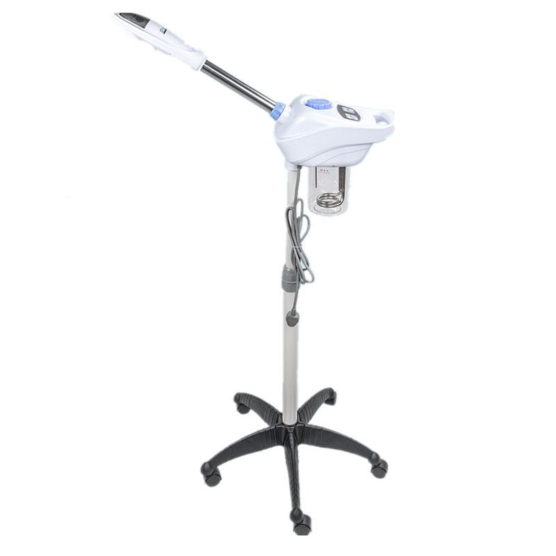 Beauty salon hair steamer on a white background
