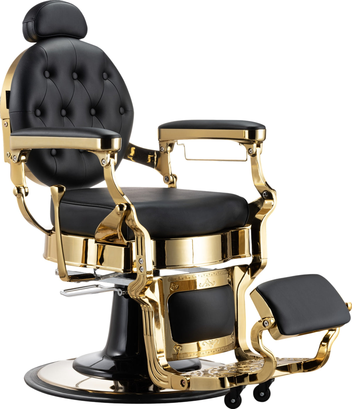 Karma Mackay Barber Chair Black & Gold-zoom-1