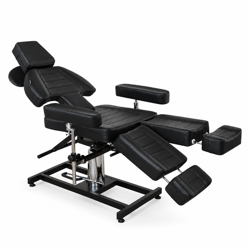 Karma Tauranga Tattoo Bed - Black-zoom-