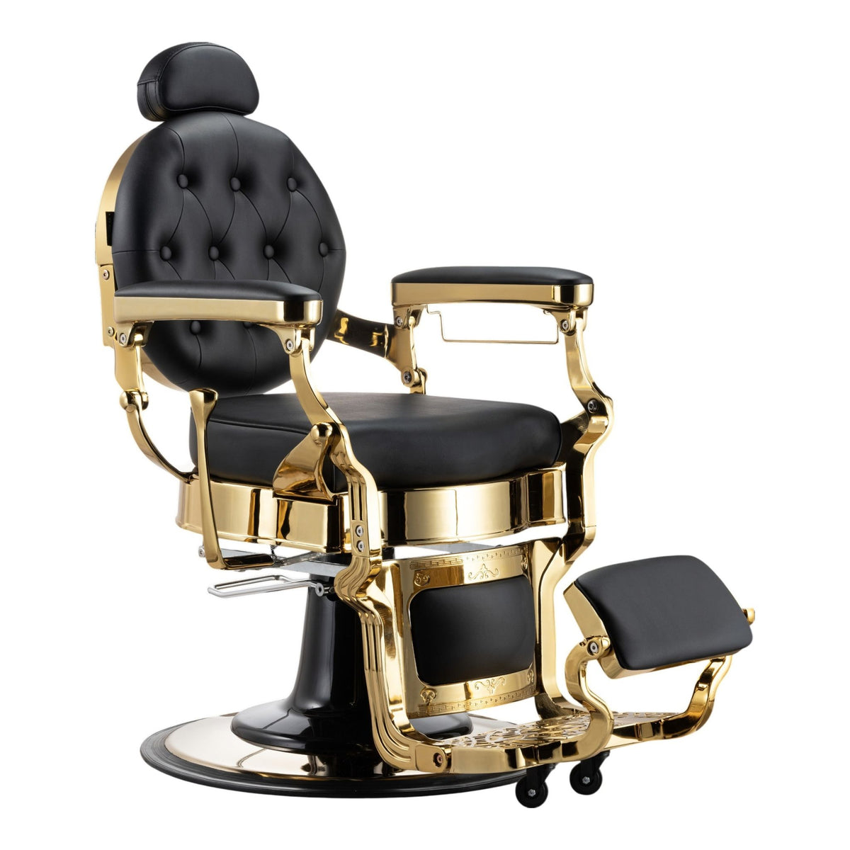 Karma Mackay Barber Chair - Black & Gold