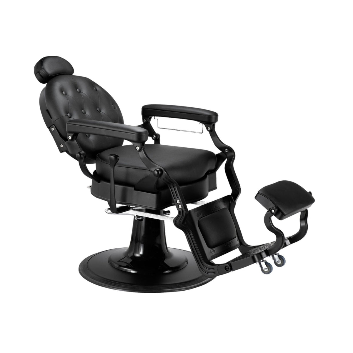 Karma Mackay Barber Chair - Black & Black-zoom-2