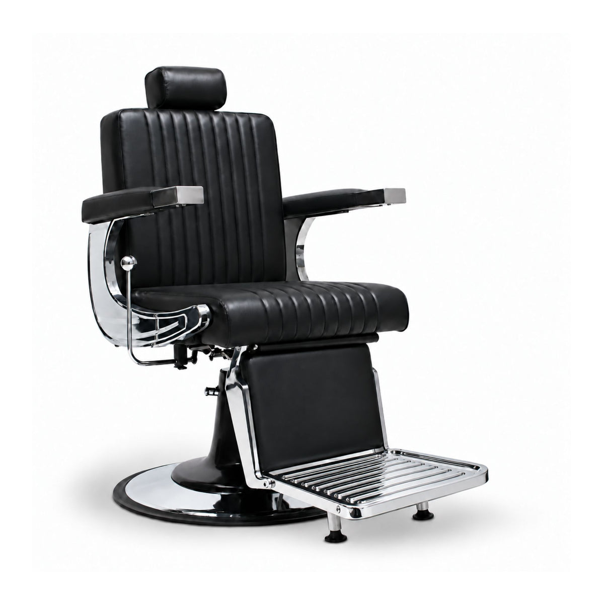 Karma Mt Isa Barber Chair - Black & Chrome
