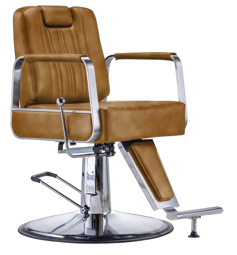 Karma Wollongong Barber/Salon Chair 02090502 -Tan-zoom-
