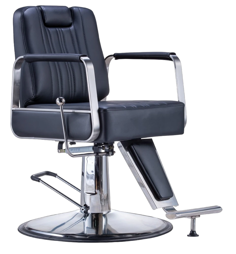 Karma Wollongong Barber/Salon Chair 02090102 - Black-zoom-