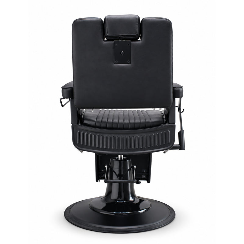 Karma Brisbane Barber Chair - Black & Black-zoom-