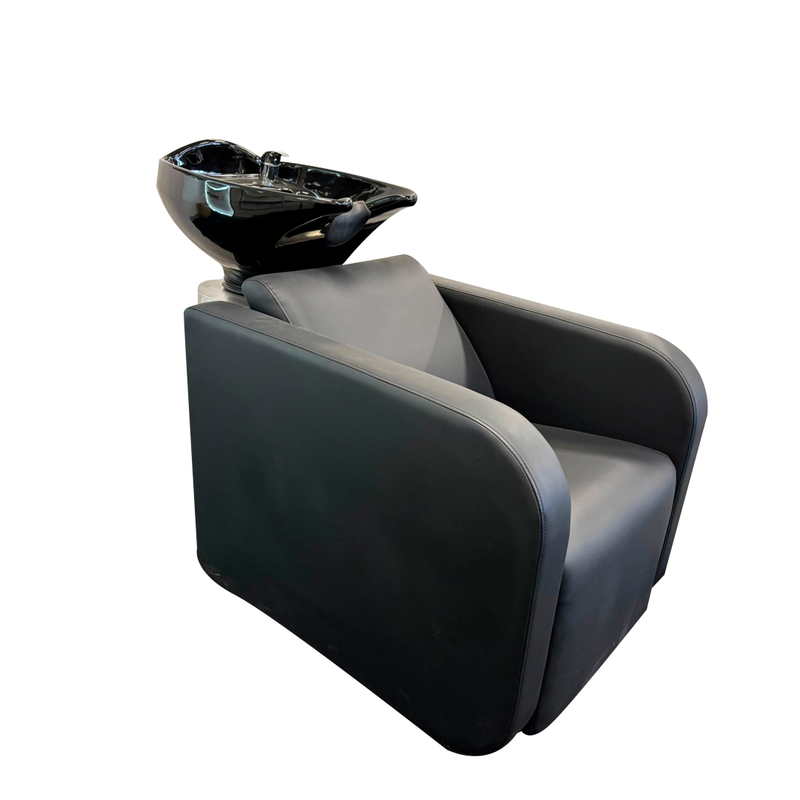 Karma Complete Shampoo Unit Clunes Manual Black With Black Deep Basin 0315012201M-zoom-