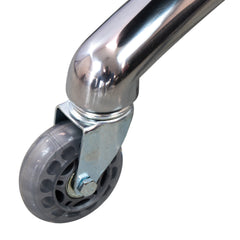 Karma Evandale salon saddle stool caster wheels