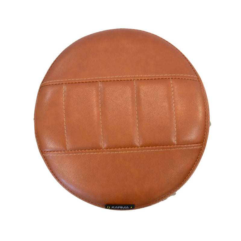 Karma Salon Stool Burnie Tan No.05 07020502-zoom-
