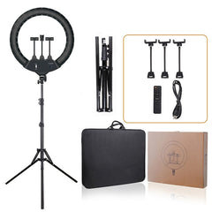 Karma LED Ring Light 18 inch Black Ring Lights & Moon Lights Karma
